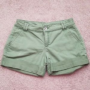 Benetton Olive Green Shorts